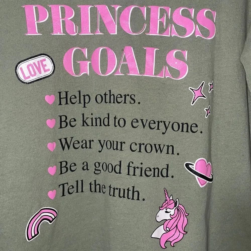 Place princess goals shirt - Picture 2 of 8